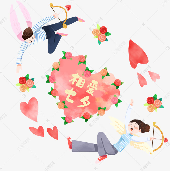 七夕情侣头像一男一女_七夕头像情侣男女一对_七夕头像情侣男女通用